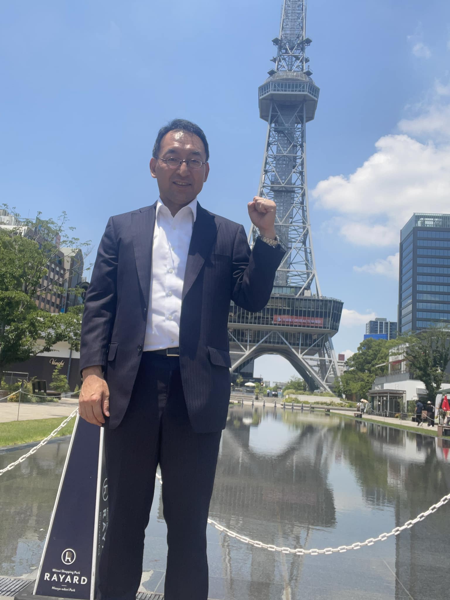 名古屋市内を回り、国交省のOB会で多くの皆様にご挨拶