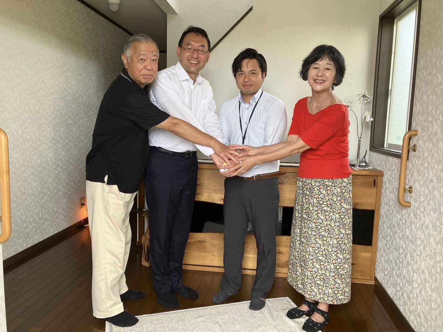 山本行男市議と一緒に掛川市を回りました