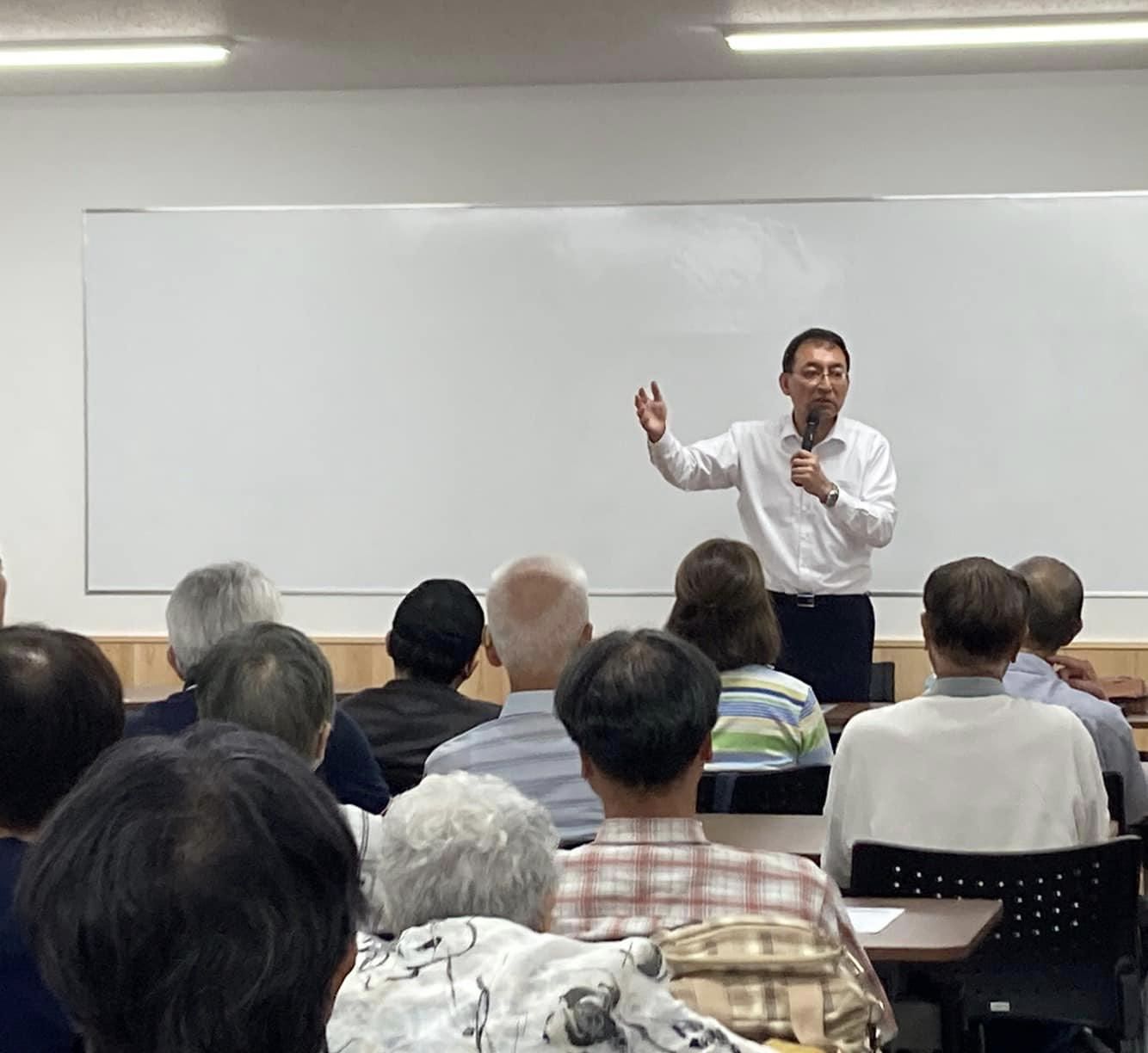 三島市の公明党支部会に参加