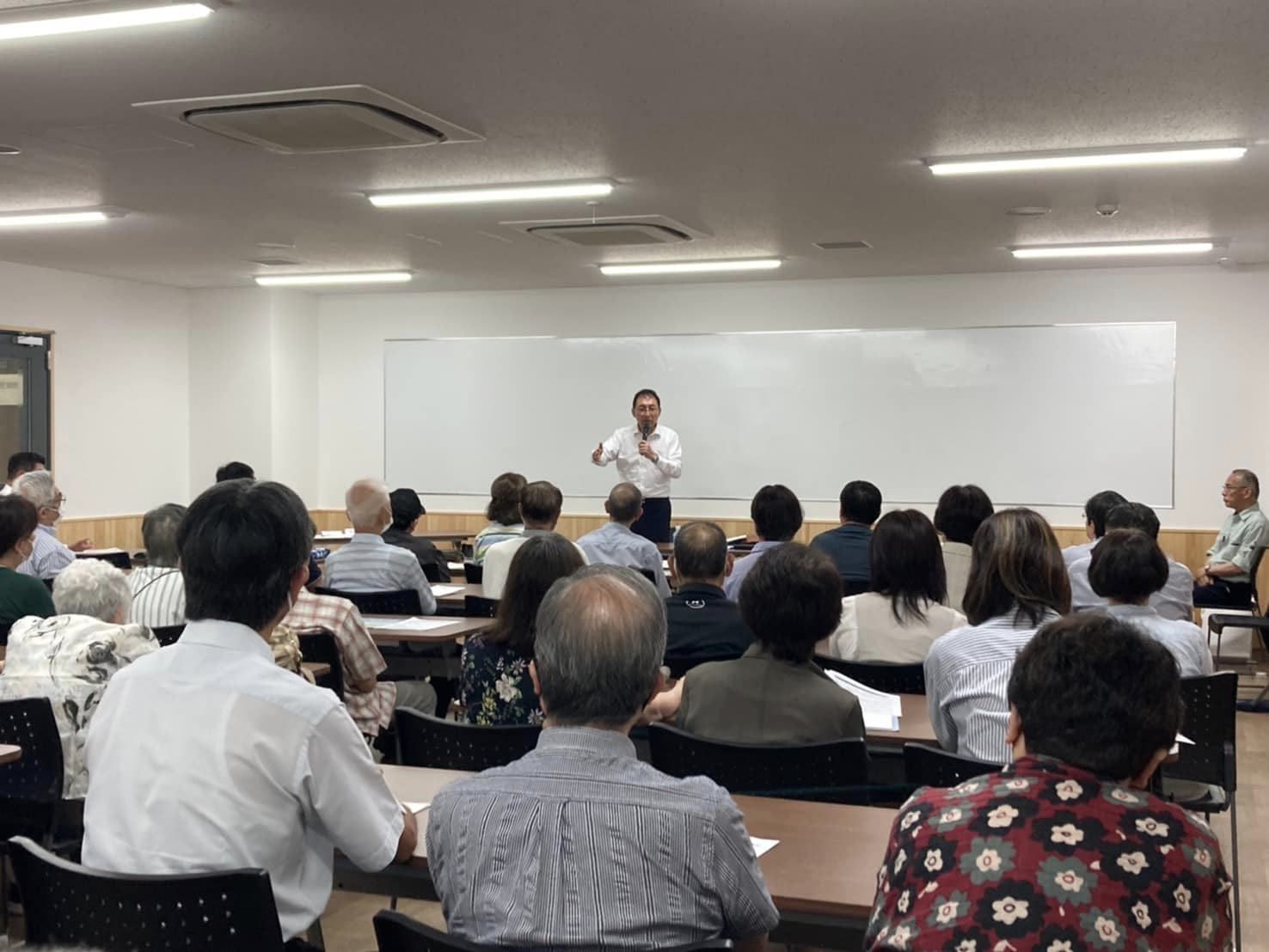 三島市の公明党支部会に参加