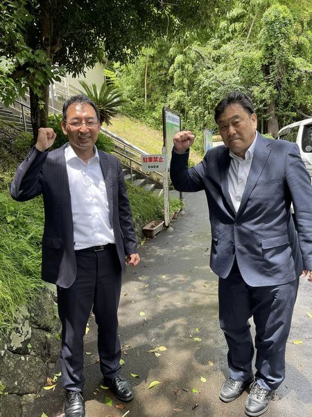 熱海市、下田市、南伊豆町を回る