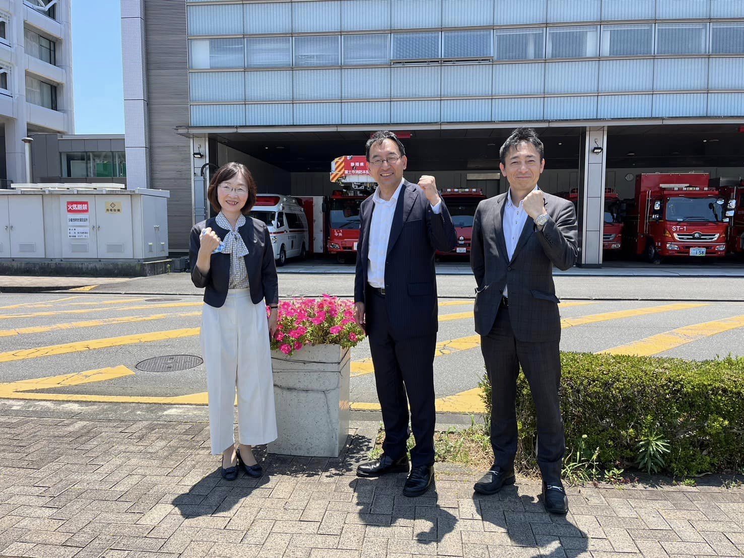 富士市、富士宮市を回る