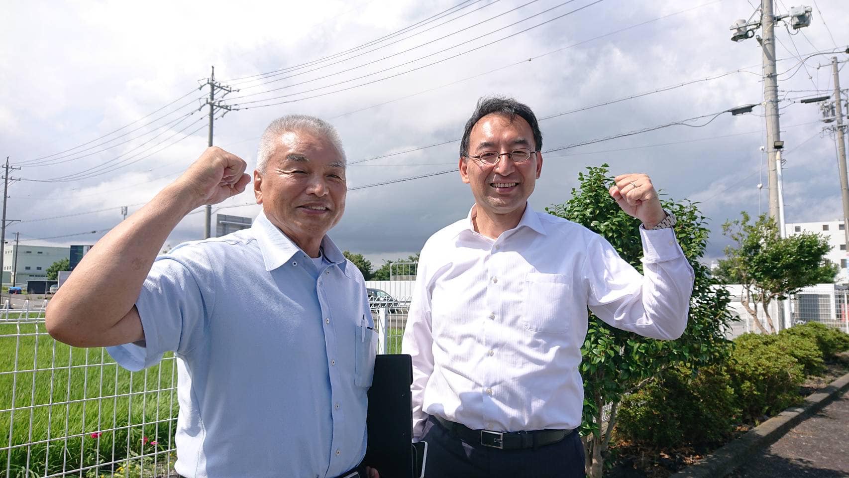 牧之原市、藤枝市を回る