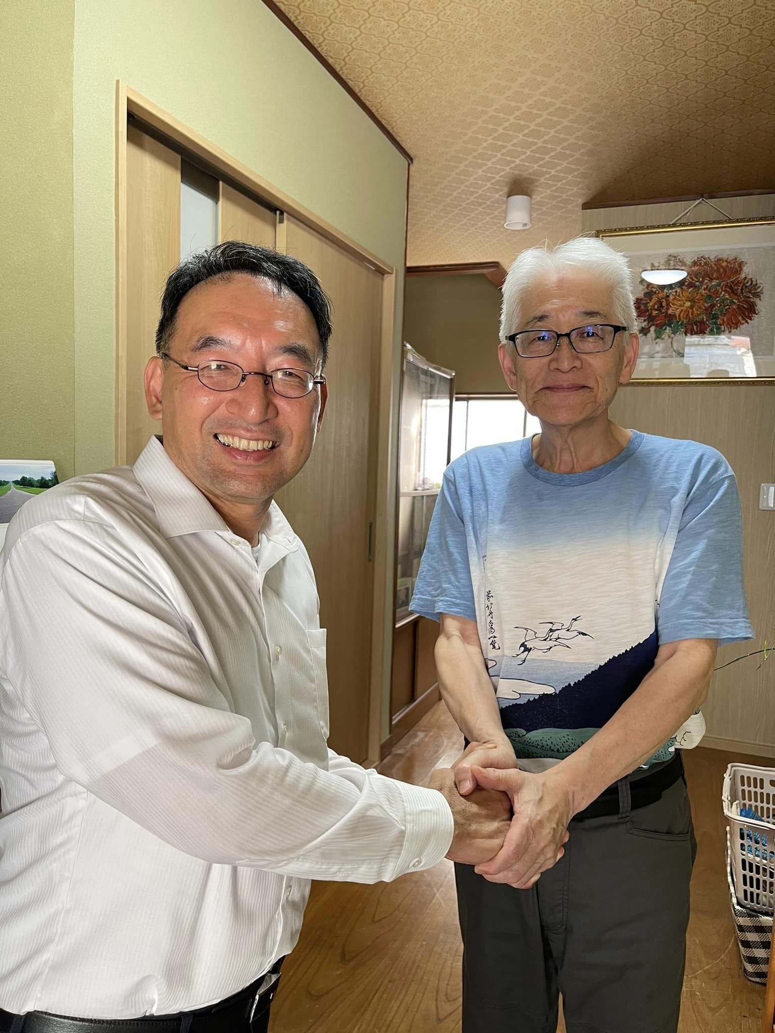 裾野支部会でご挨拶