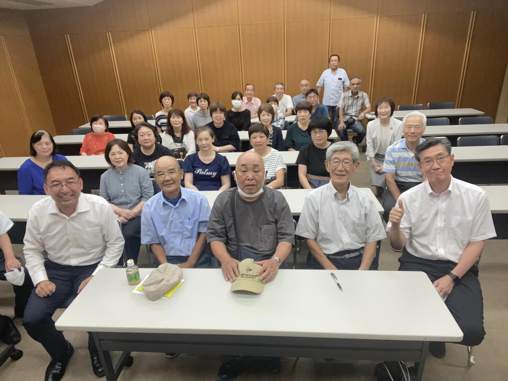 裾野支部会でご挨拶