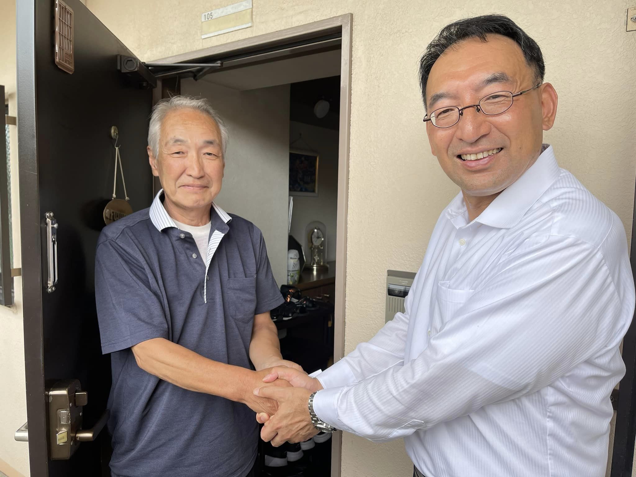 裾野支部会でご挨拶