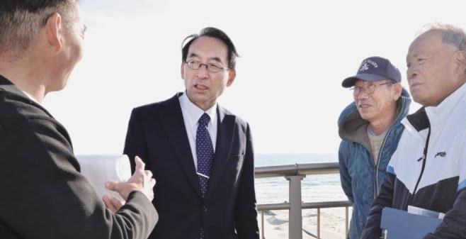 衆院選受け、現場から出発／漁業関係者の要望受ける／西園勝秀氏(比例東海)