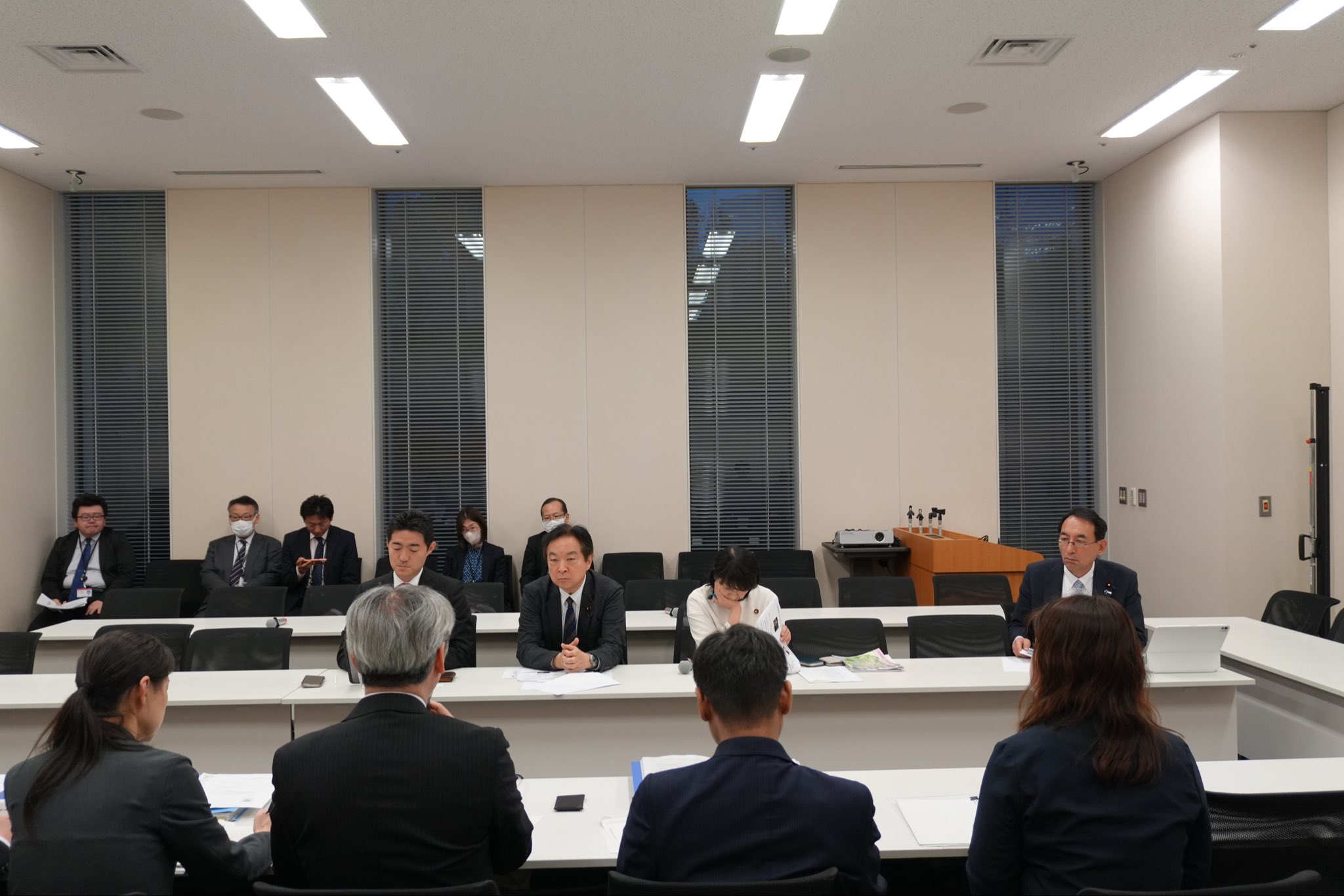 水俣病問題に取り組む中道改革連合、立憲民主党、公明党の合同環境部会