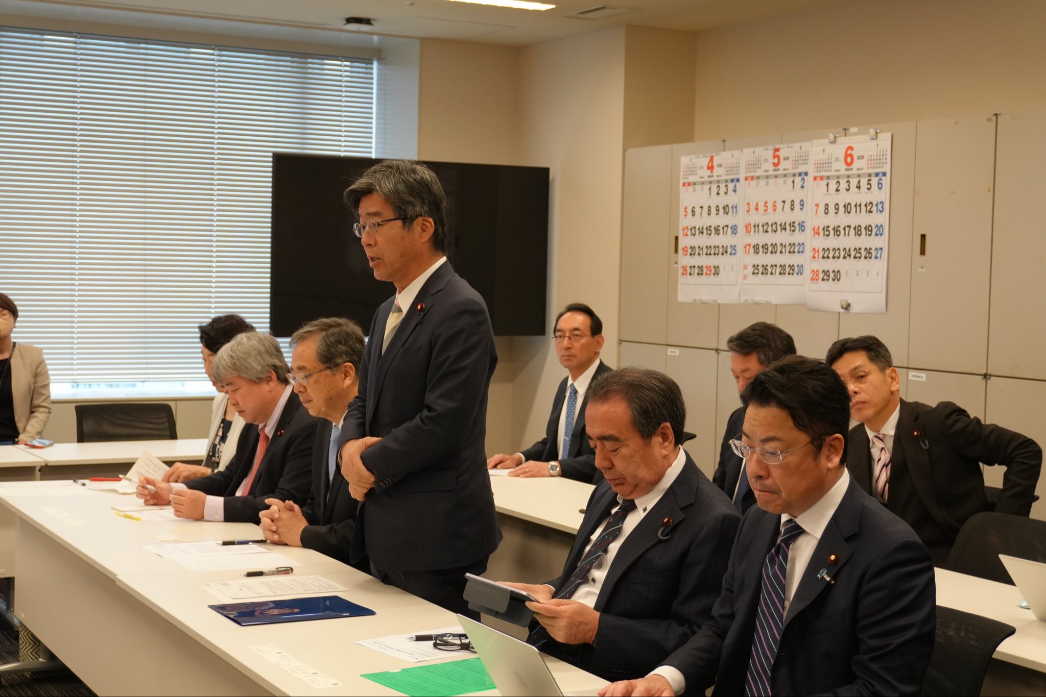 核兵器廃絶・平和建設国民会議（KAKKIN）の皆様より、核兵器廃絶に関する要請書