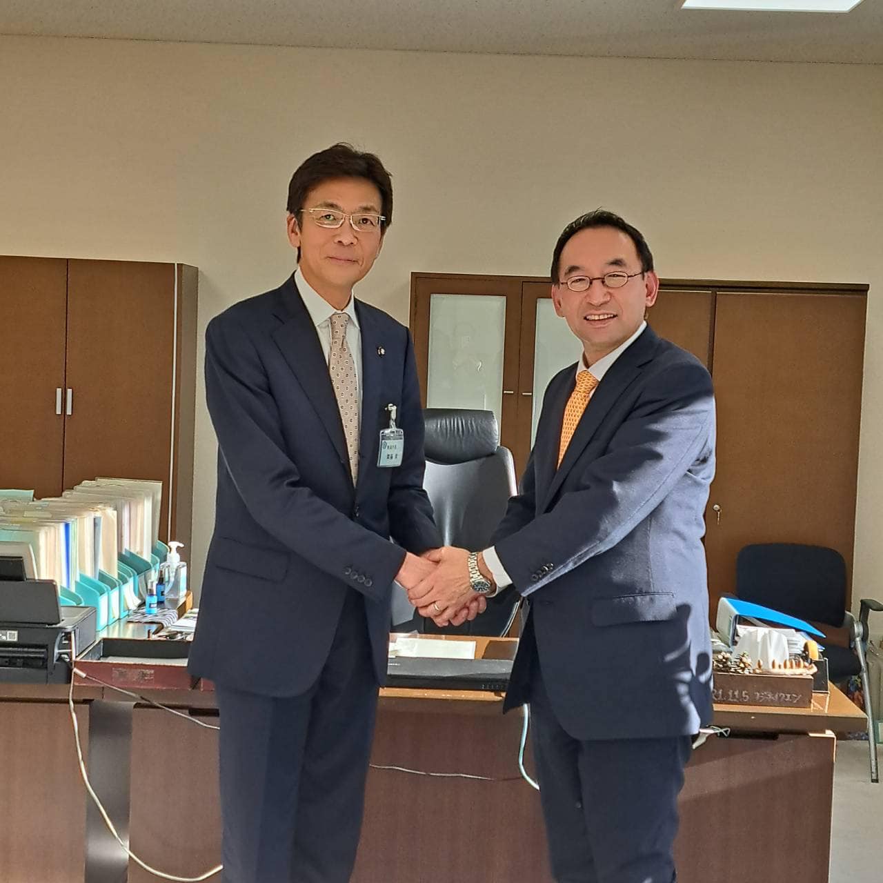 齊藤栄 熱海市長に新年のご挨拶