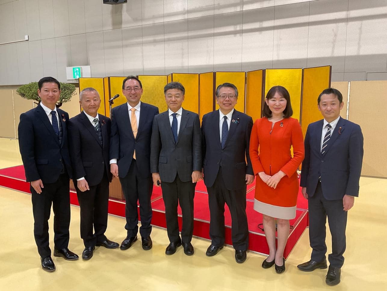 清水港港湾関係七団体新年名刺交換会