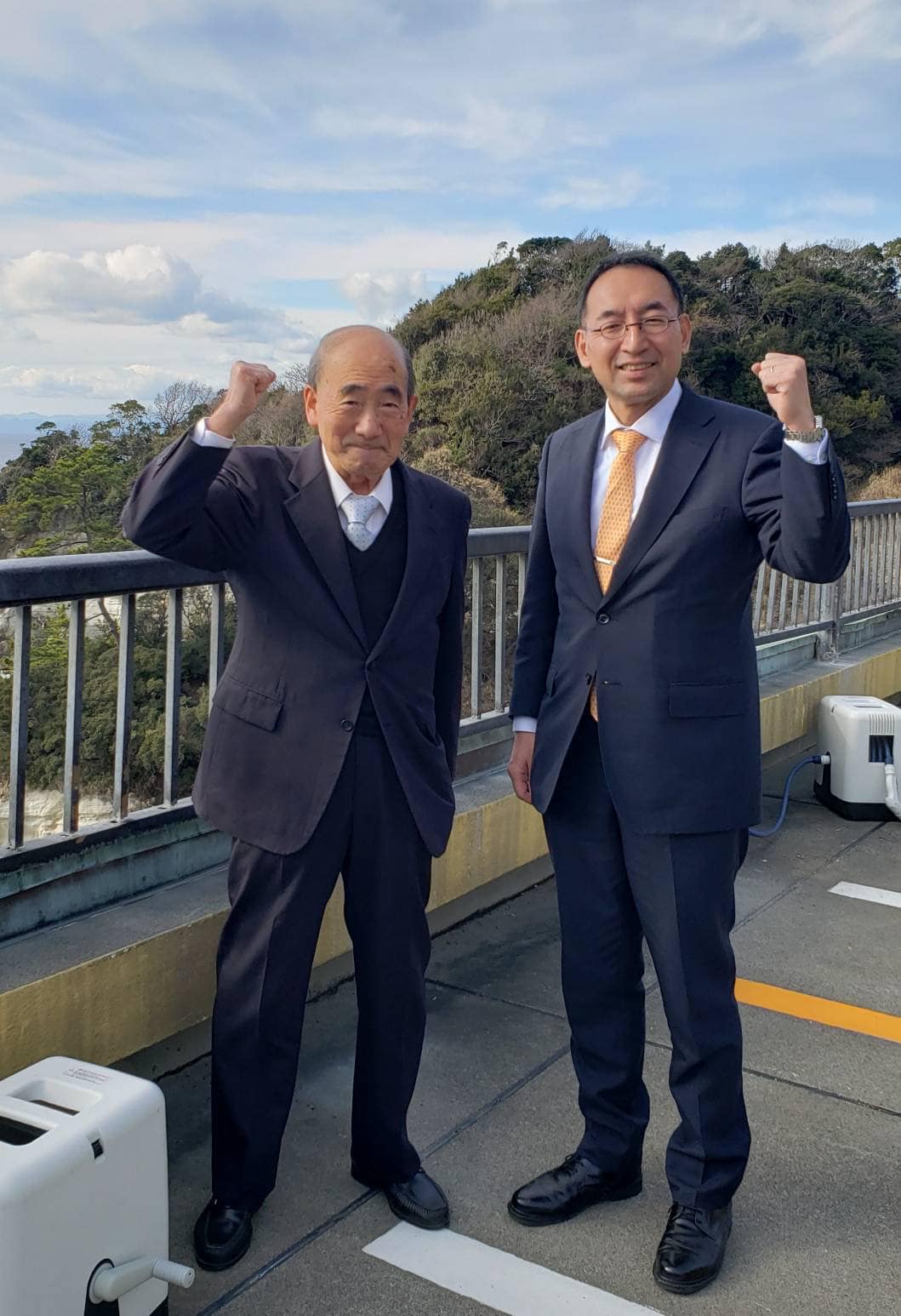 西島繁樹 町議と一緒に、西伊豆町、松崎町を回り、有意義な意見交換をさせて頂きました
