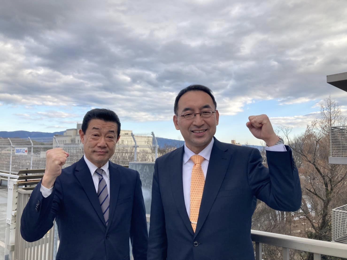 鈴木文子 市議、堀江和雄 市議、村田耕一 市議、馬籠正明 町議と一緒に、三島市、函南町を回らせて頂きました