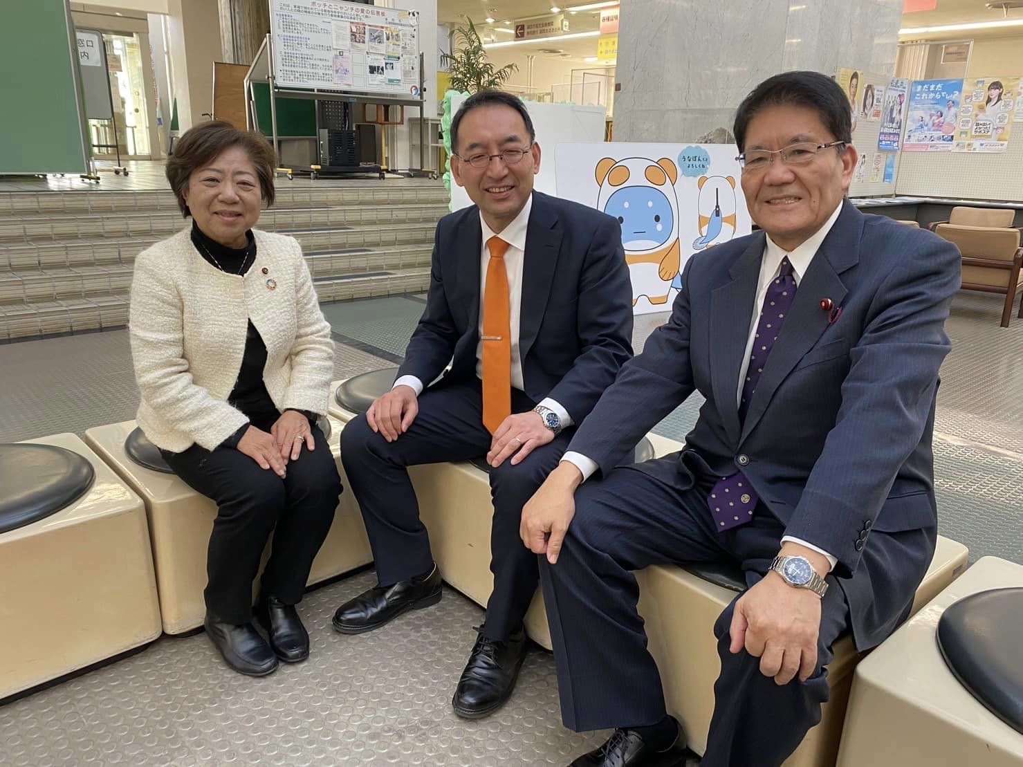 佐原佳美 湖西市議、松下正行 浜松市議と一緒に、湖西市を回りました