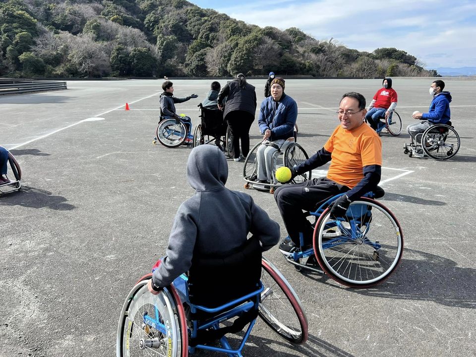 車椅子ソフトボール初体験