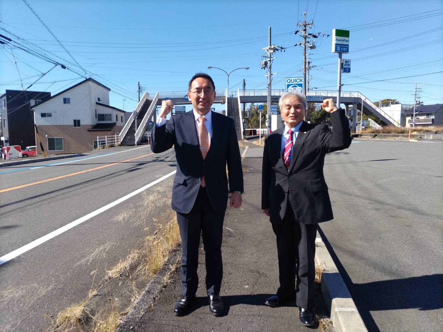 松下定弘 市議と一緒に牧之原市を