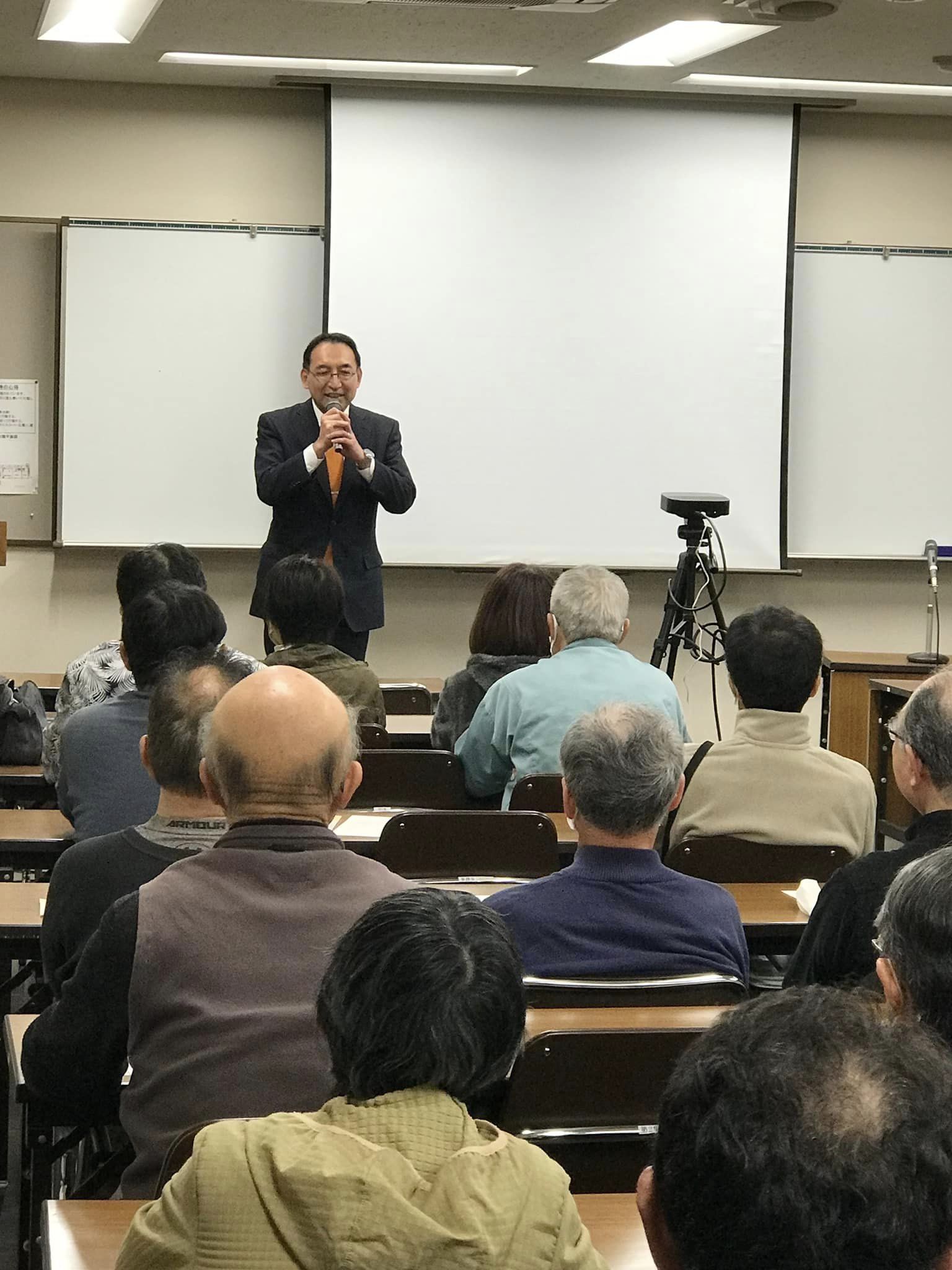 公明党浜松総支部中第一支部（支部長：幸田恵里子 市議）の会合に参加
