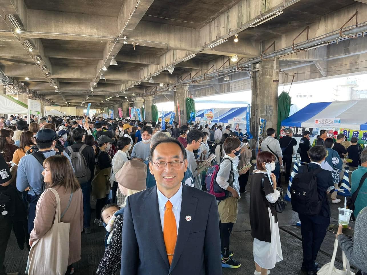 蓮池章平 県議と一緒に沼津市を回り、有意義な意見交換