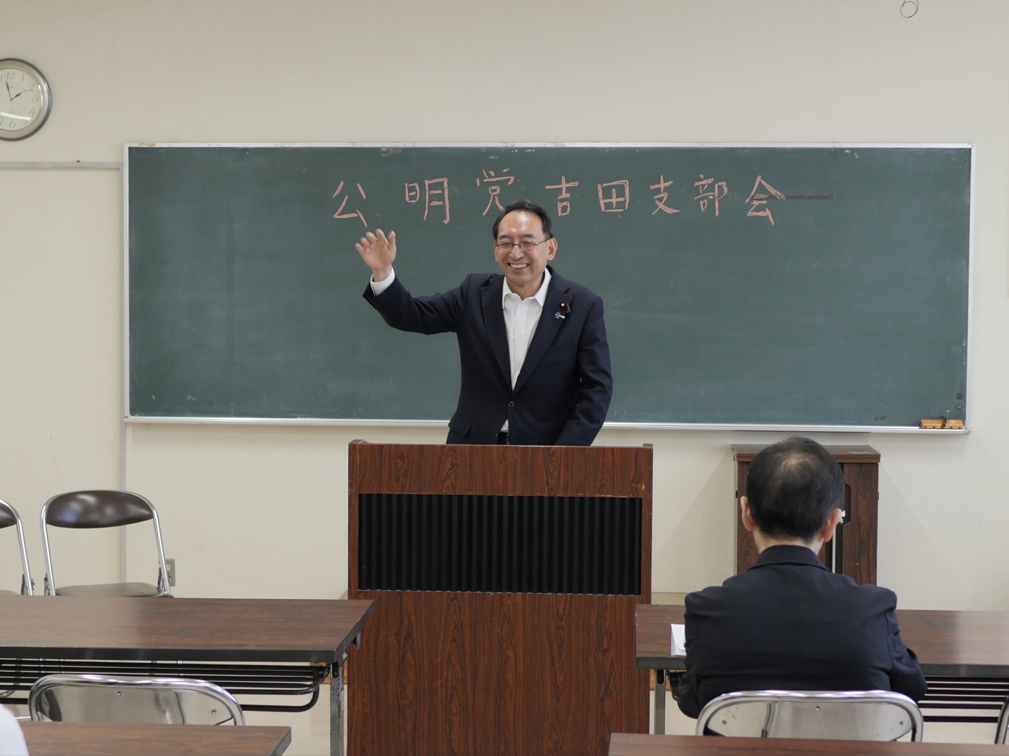 静岡県吉田町の公明党支部会にお招きいただきました
