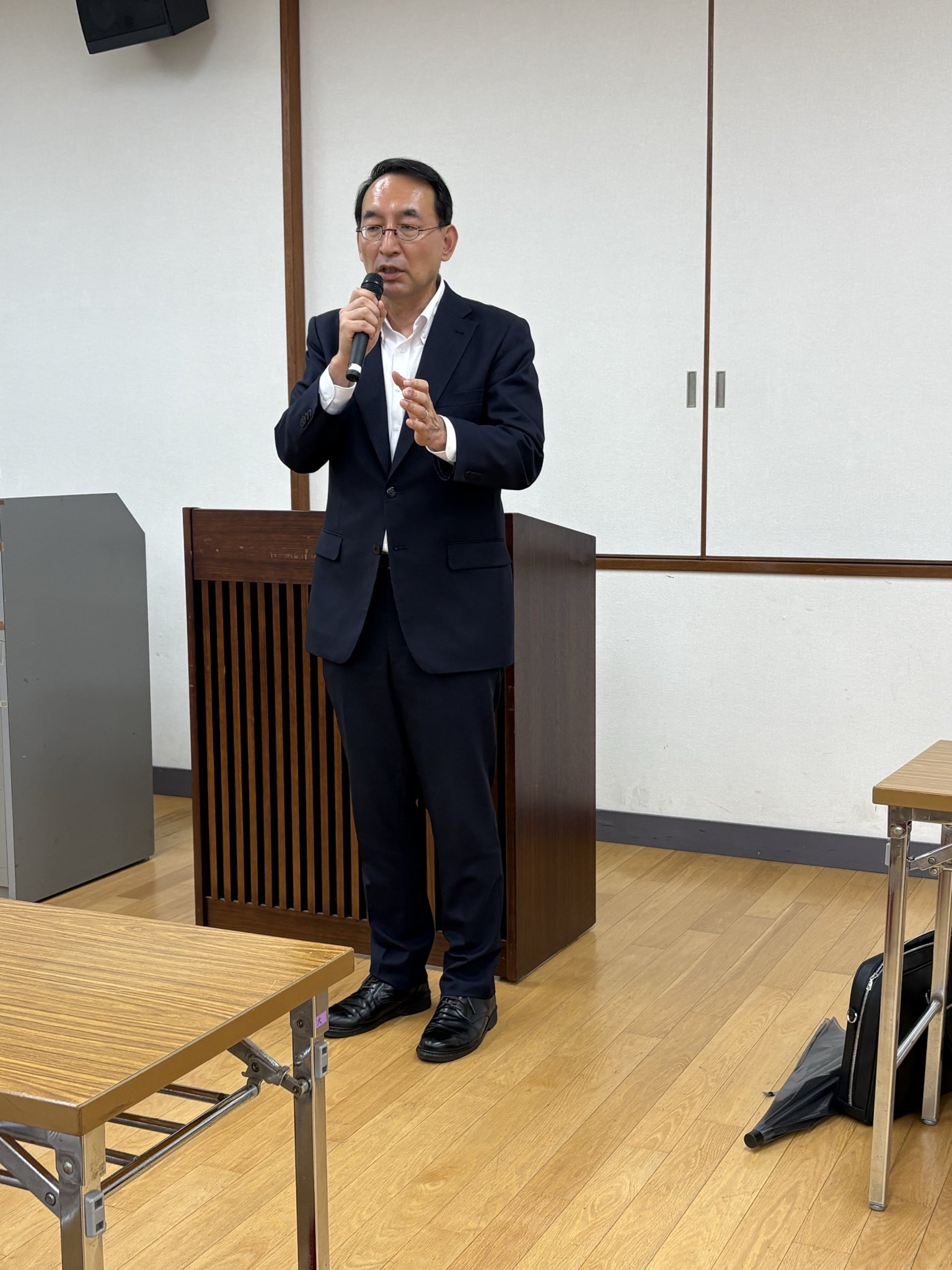 松下まさゆき市議が主催する公明党浜松西支部会に