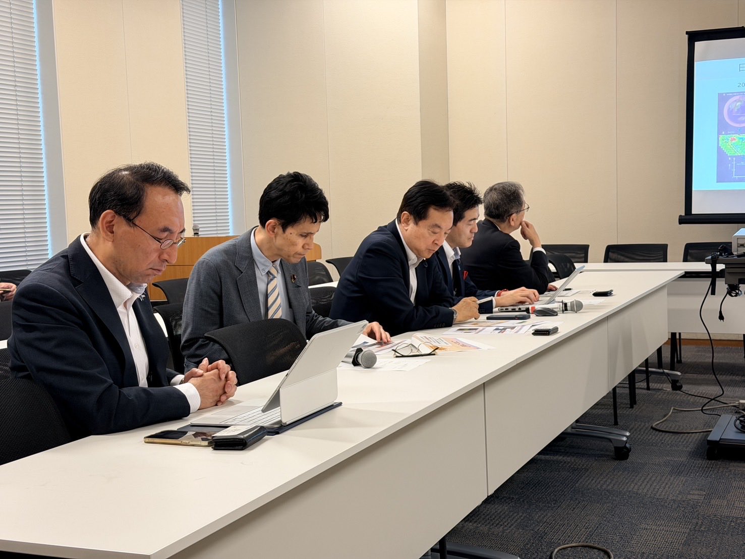 中道、立憲、公明の３党合同環境部会が開催