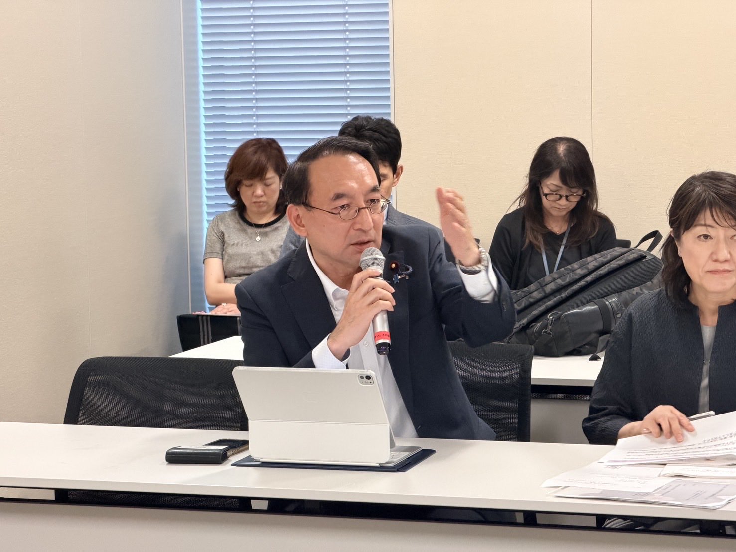 中道、立憲、公明の３党合同環境部会が開催