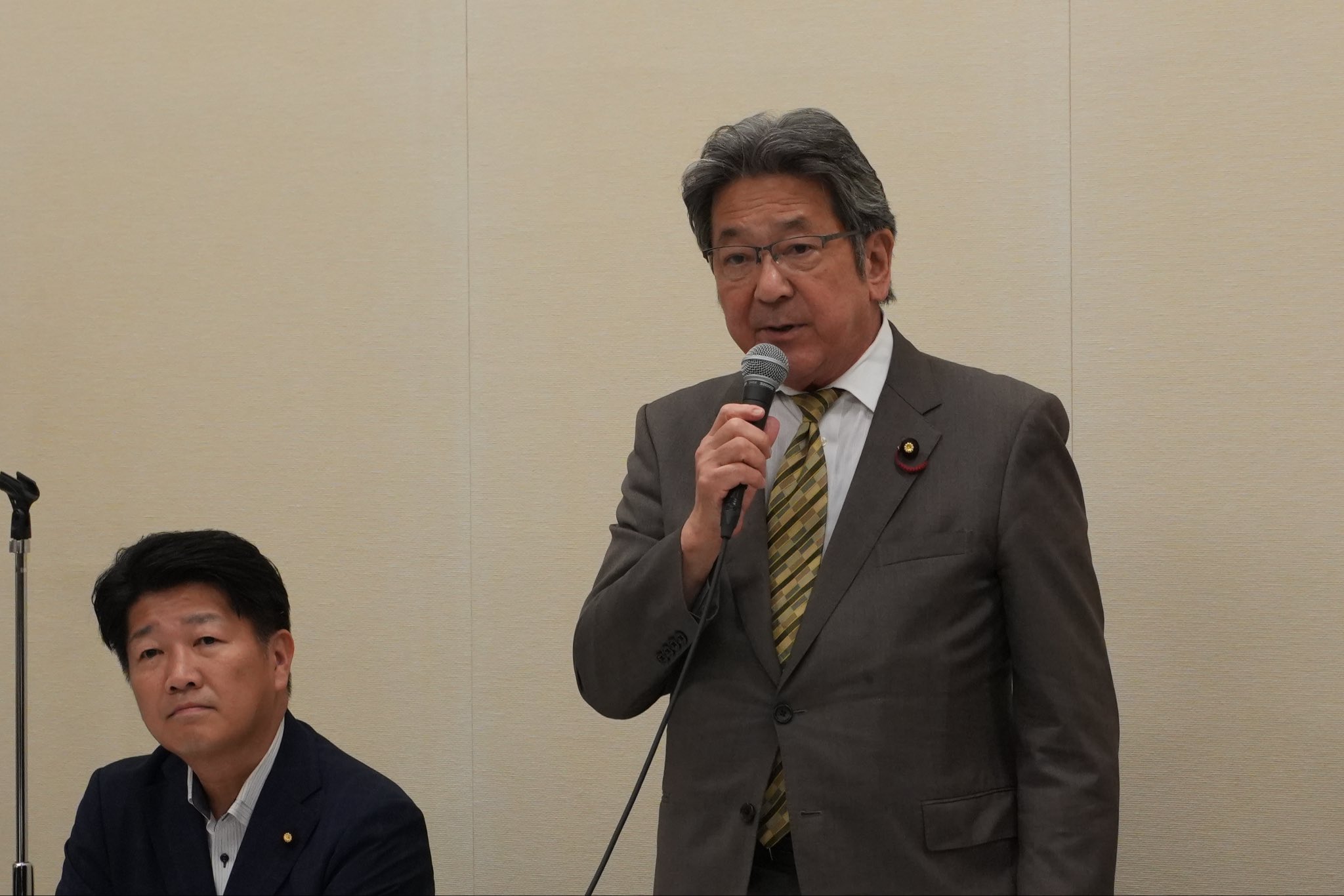 中道、立憲、公明の３党合同会議