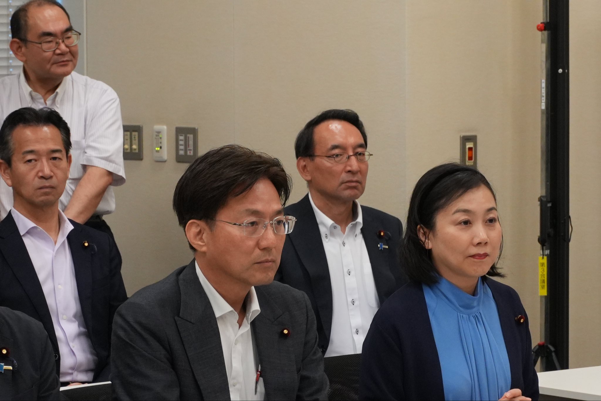 中道、立憲、公明の３党合同会議