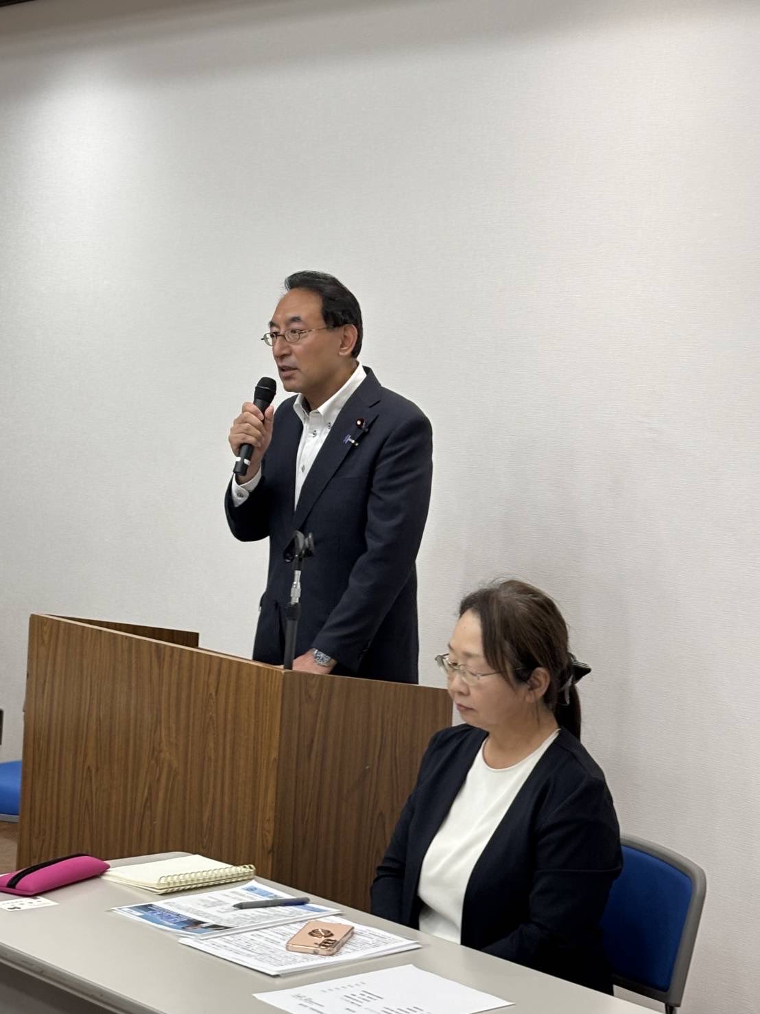 愛知県知多郡東浦町の公明党支部会にお招きいただきました
