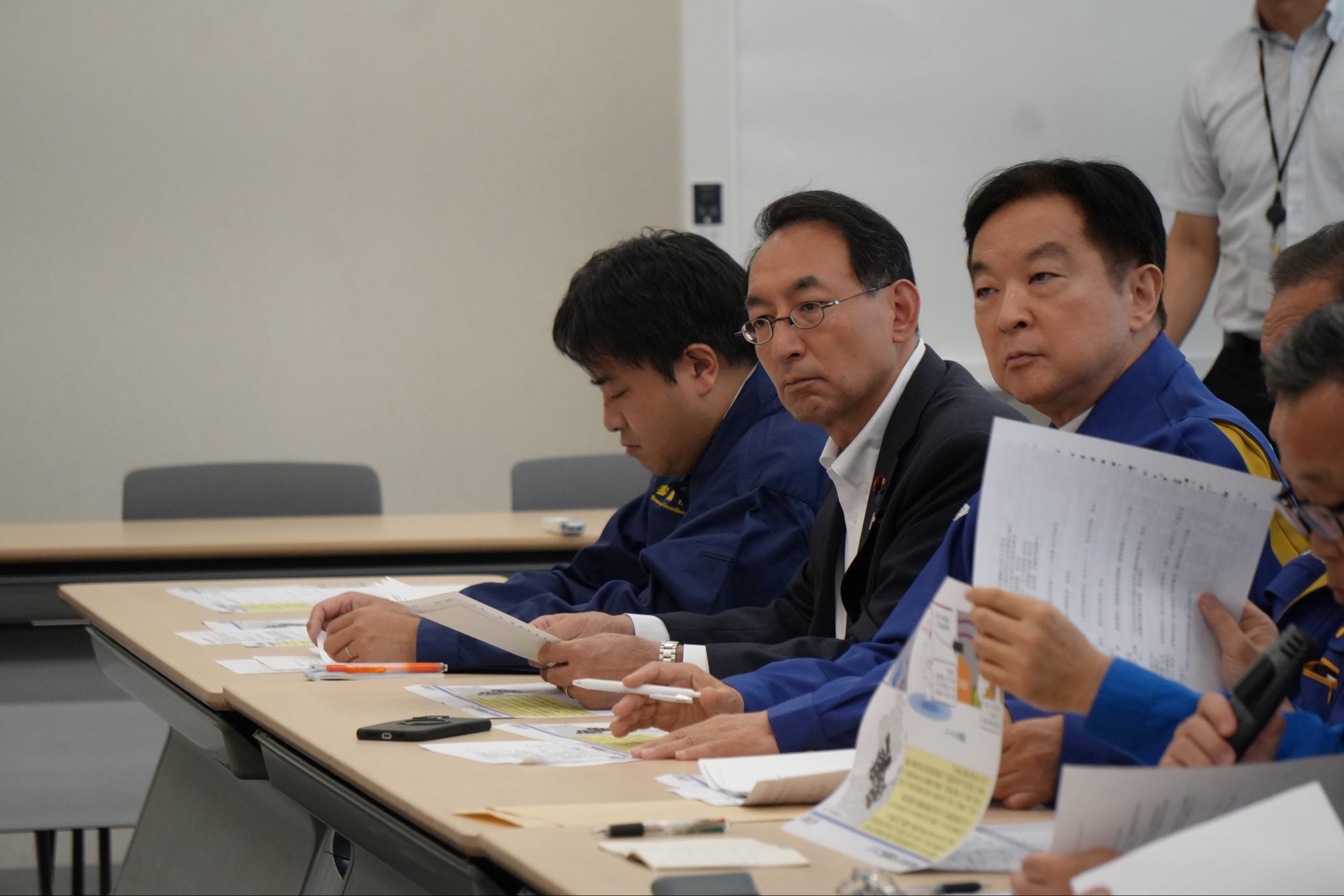 千葉県豪雨災害に関する3党合同会議