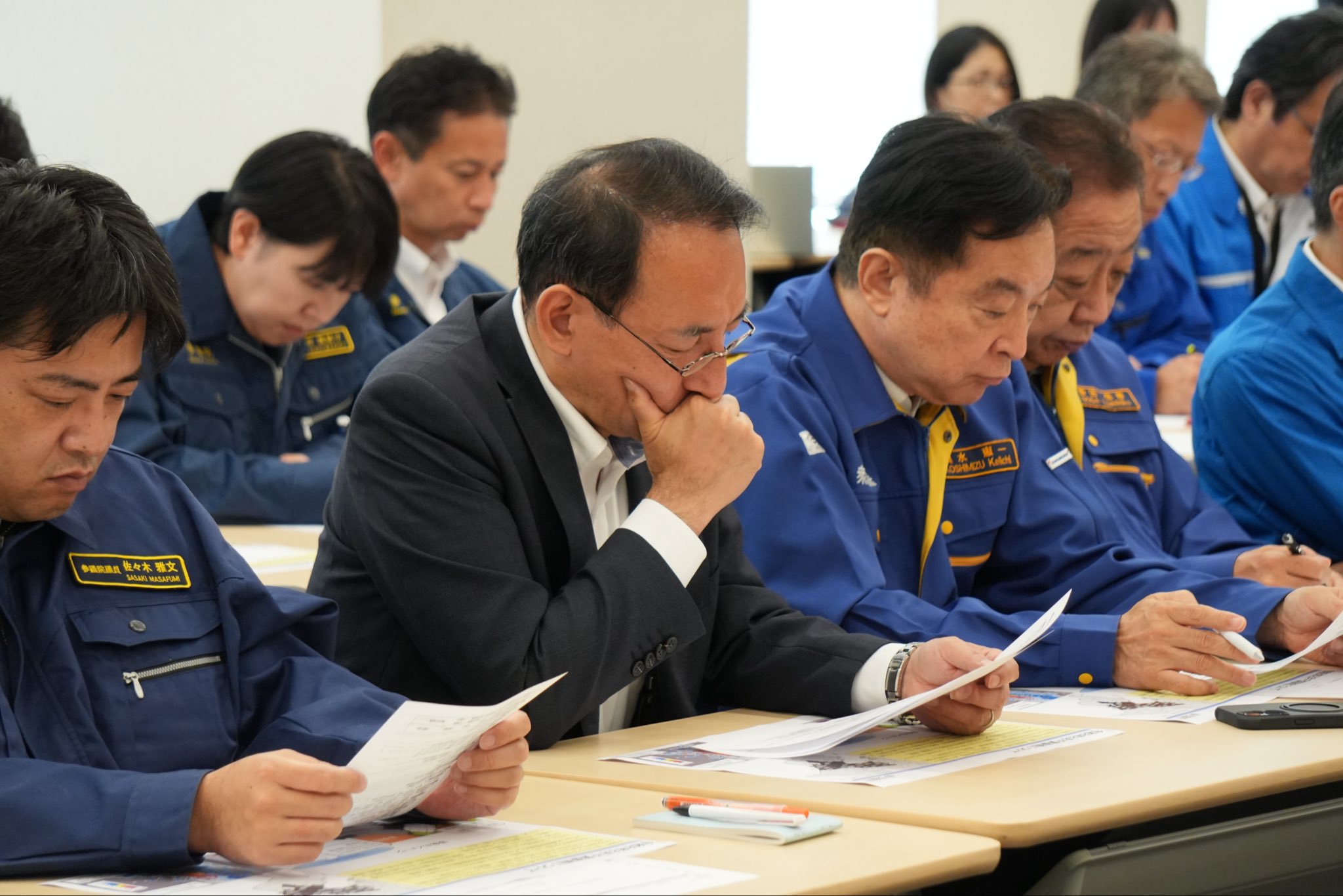 千葉県豪雨災害に関する3党合同会議