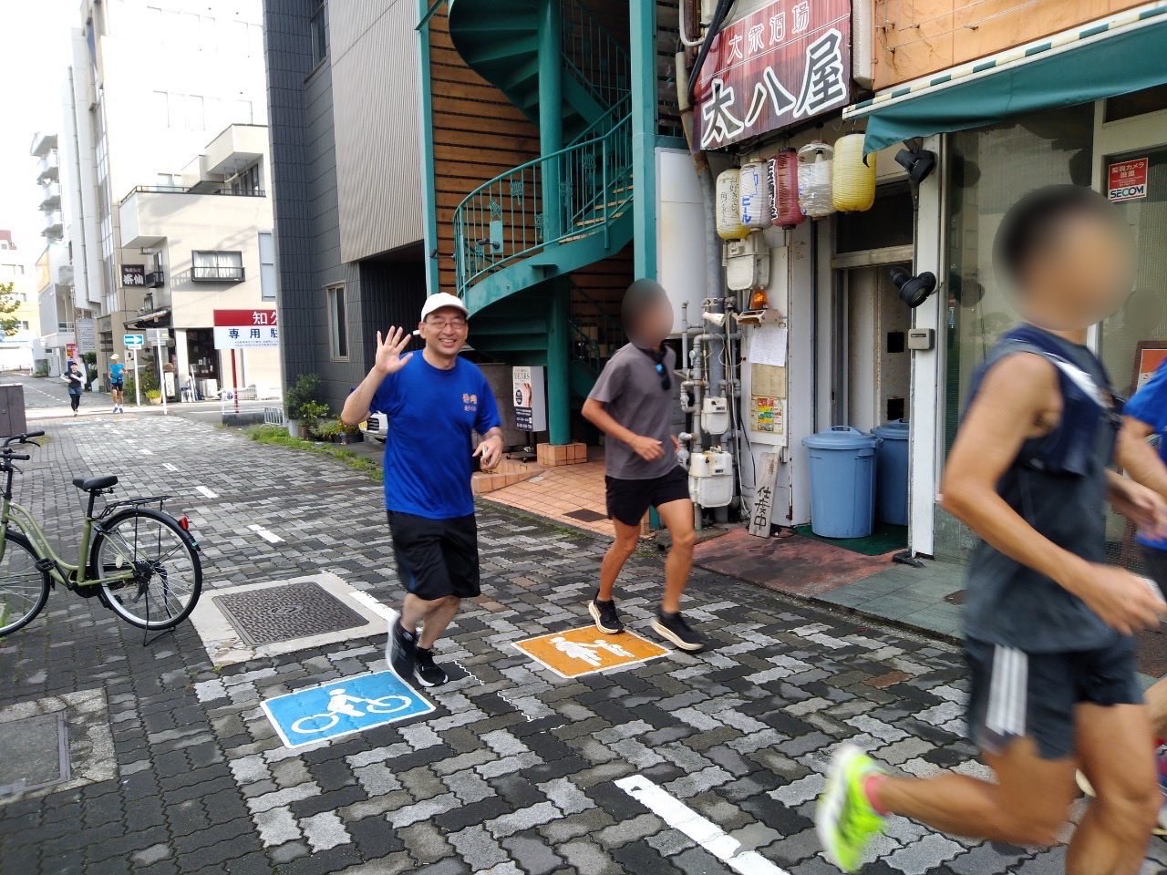 久しぶりに静岡走ろう会の練習会に参加