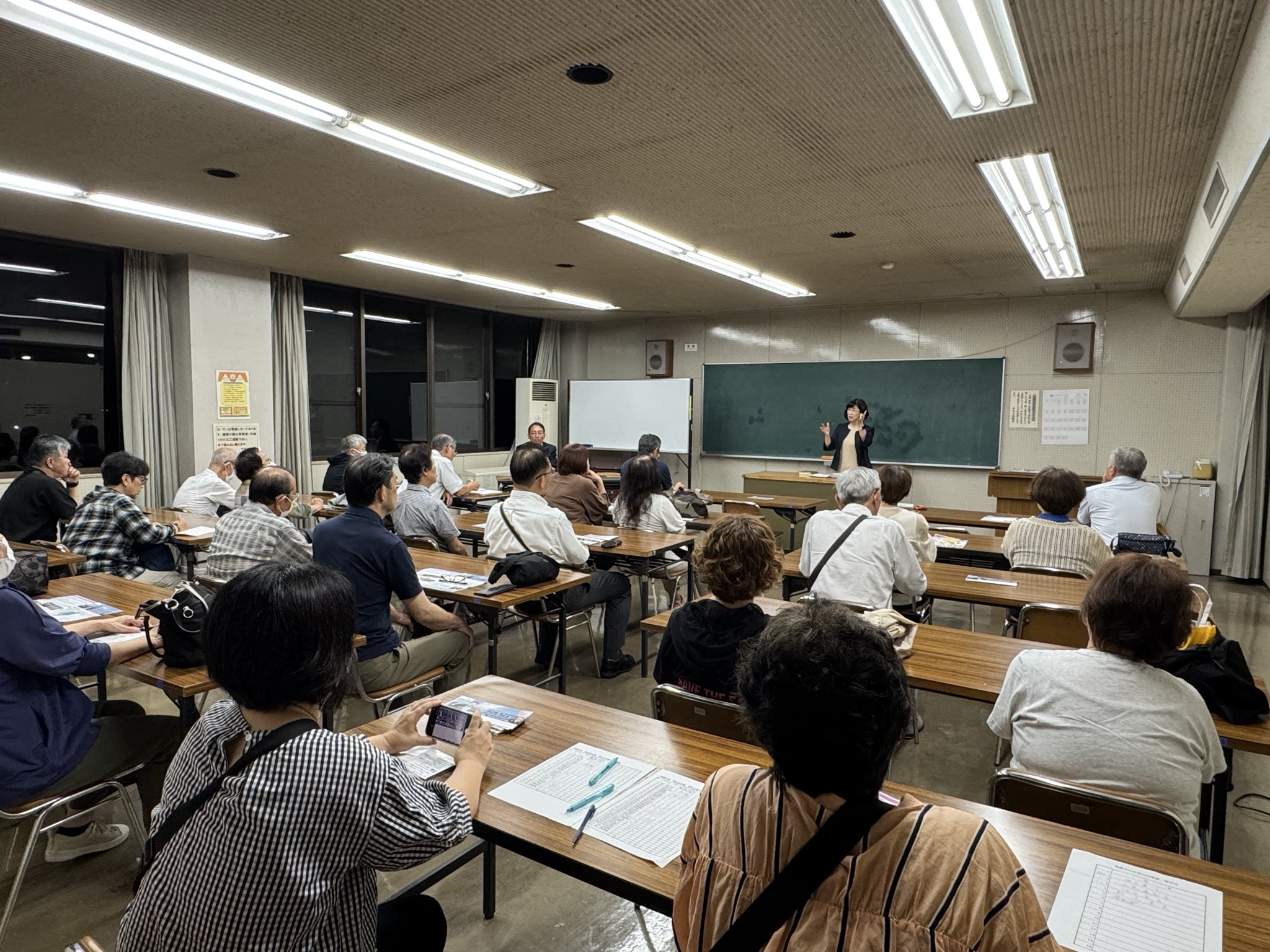 愛知県阿久比町のつづき清子議員が主催する公明党阿久比町支部会に参加