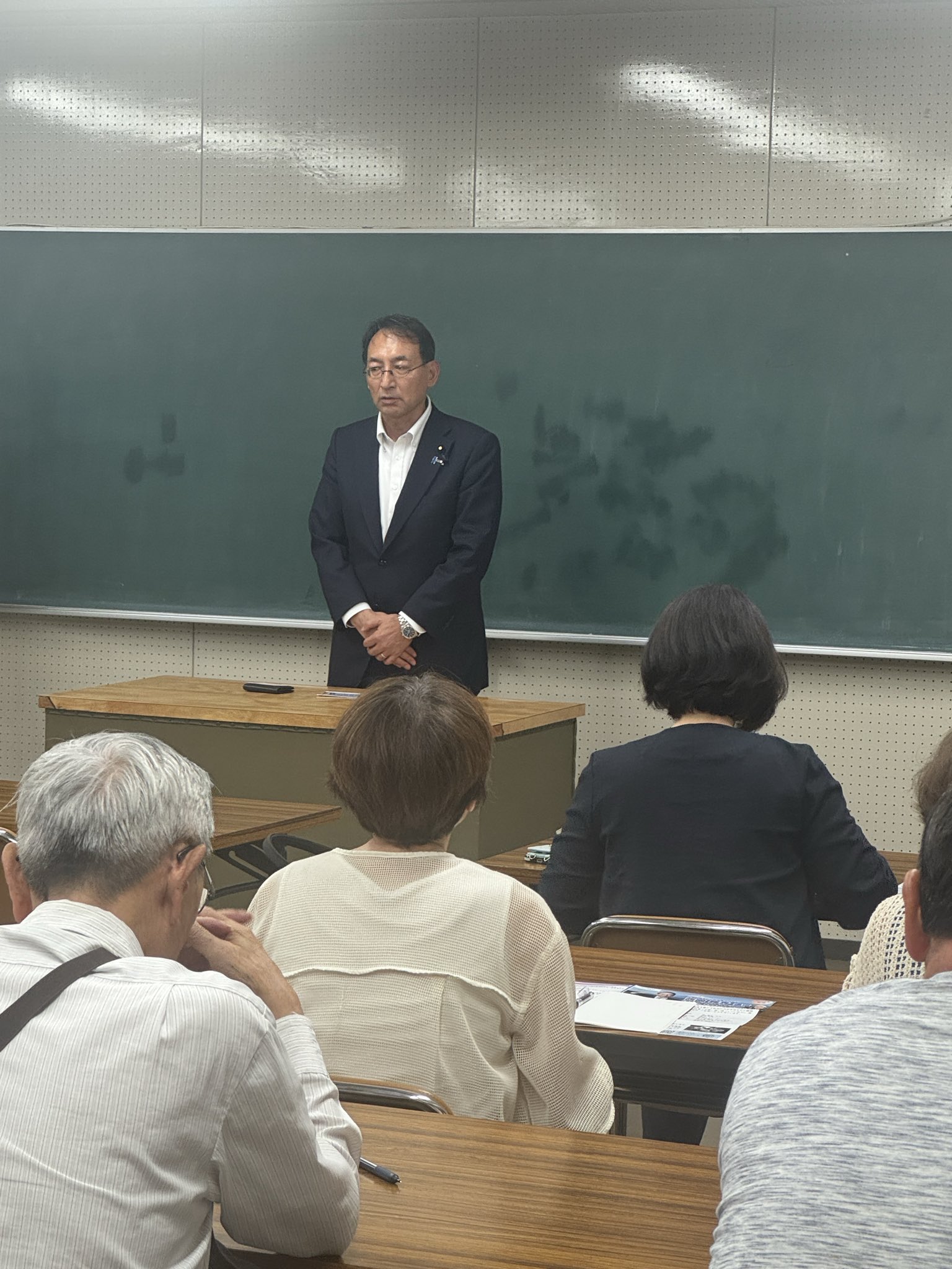 愛知県阿久比町のつづき清子議員が主催する公明党阿久比町支部会に参加
