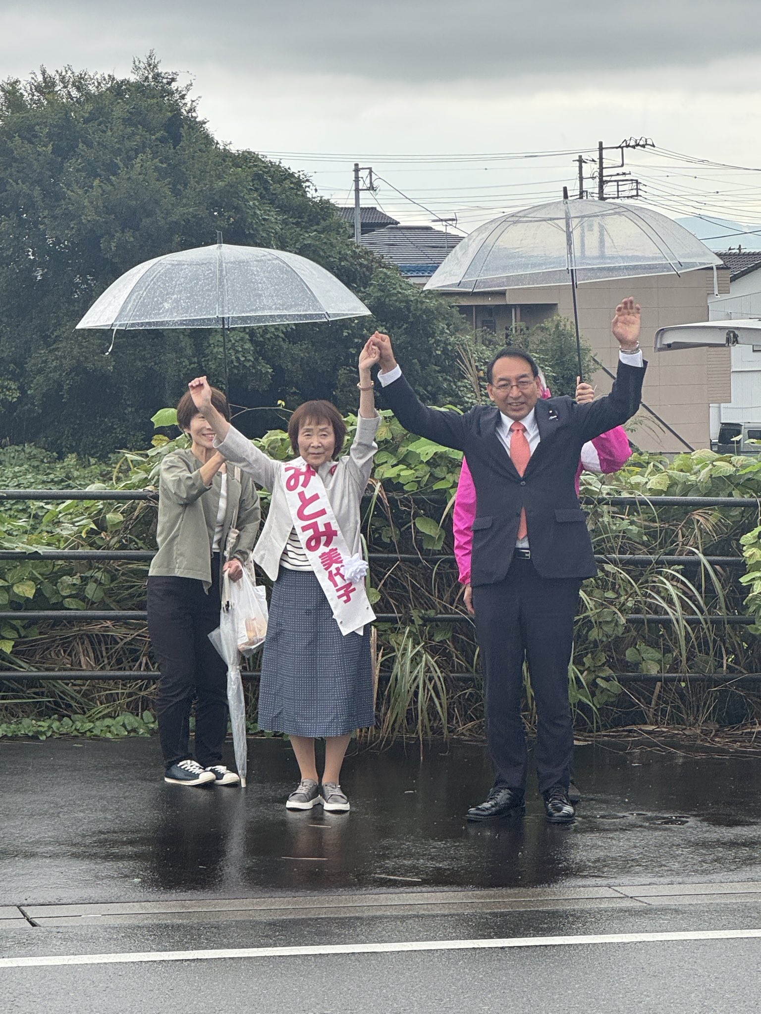 6期目を目指す みとみ美代子 候補