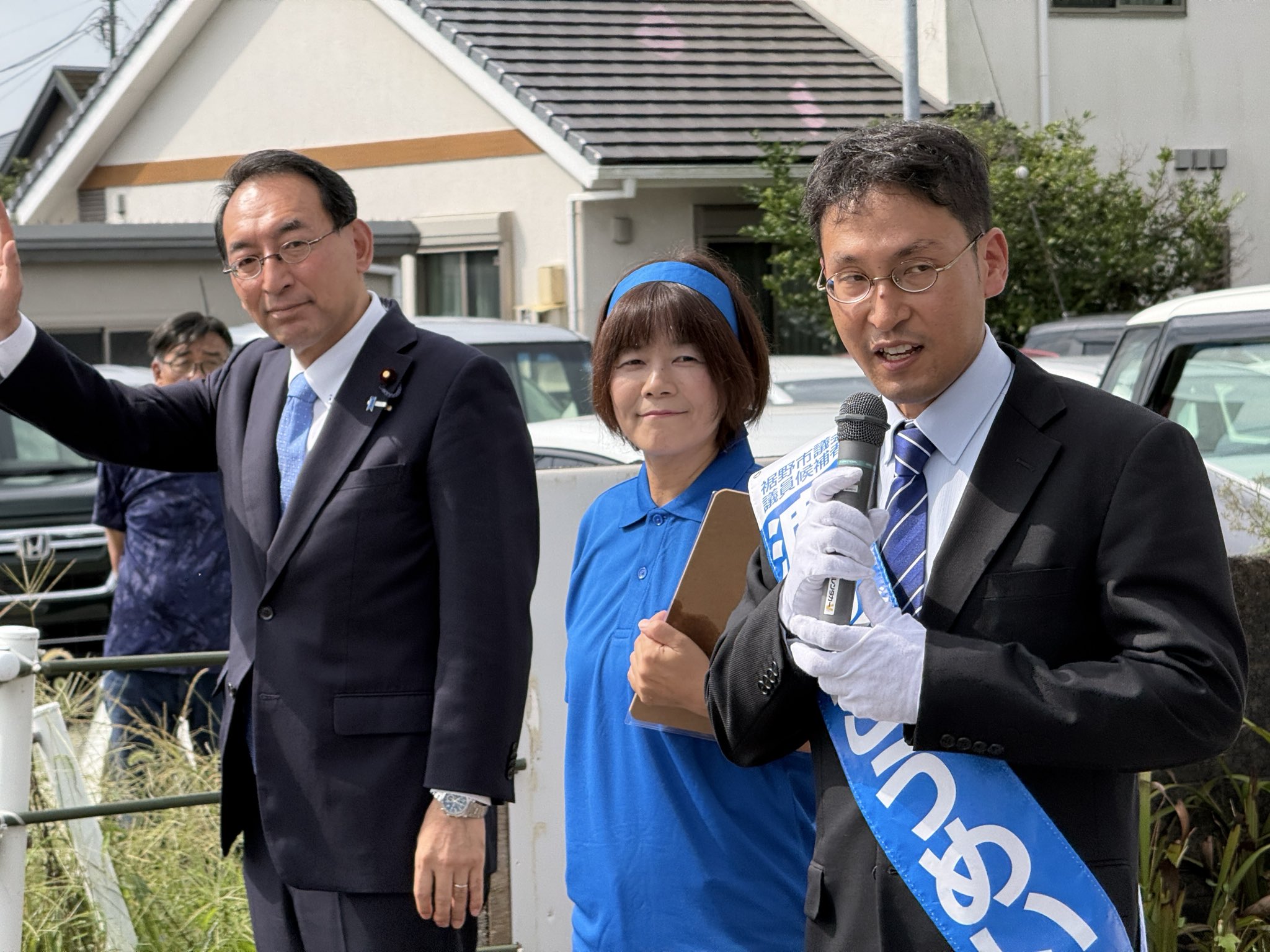 40歳、初挑戦の 渡辺こうめい 候補