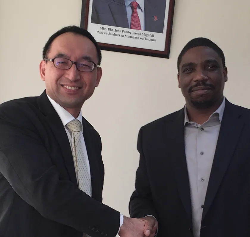 役人時代（国際業務に従事）